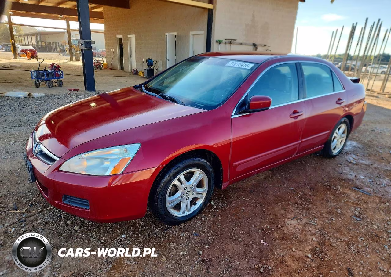 2007 Honda Accord Se VIN:1HGCM56307A184104 - 1