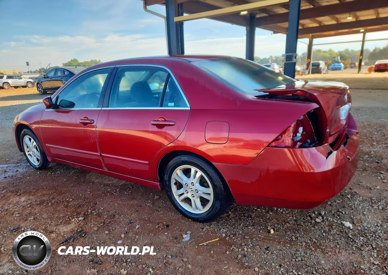 2007 Honda Accord Se VIN:1HGCM56307A184104 - 2