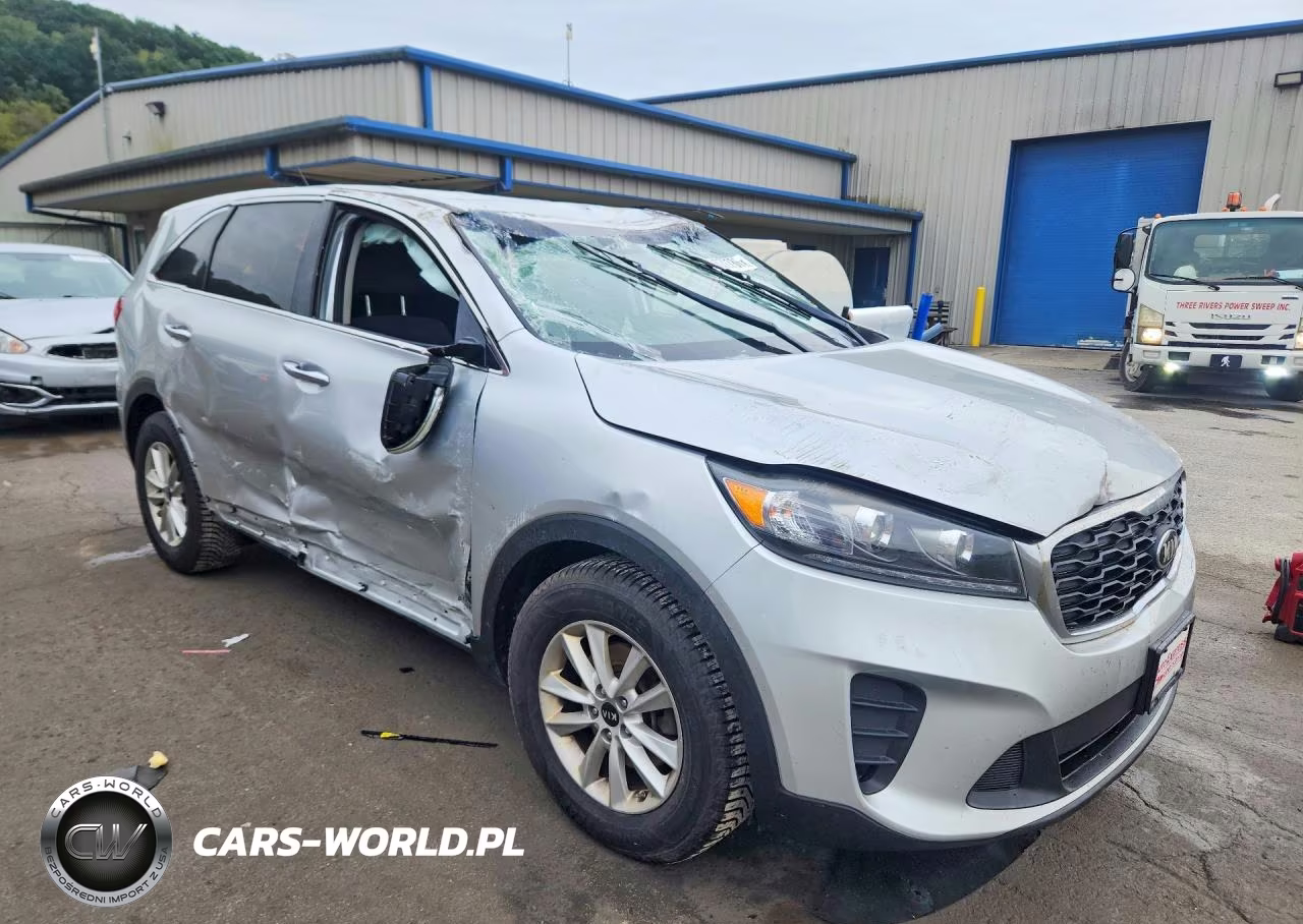 2019 Kia Sorento Lx V6 VIN:5XYPGDA58KG446891 - 4