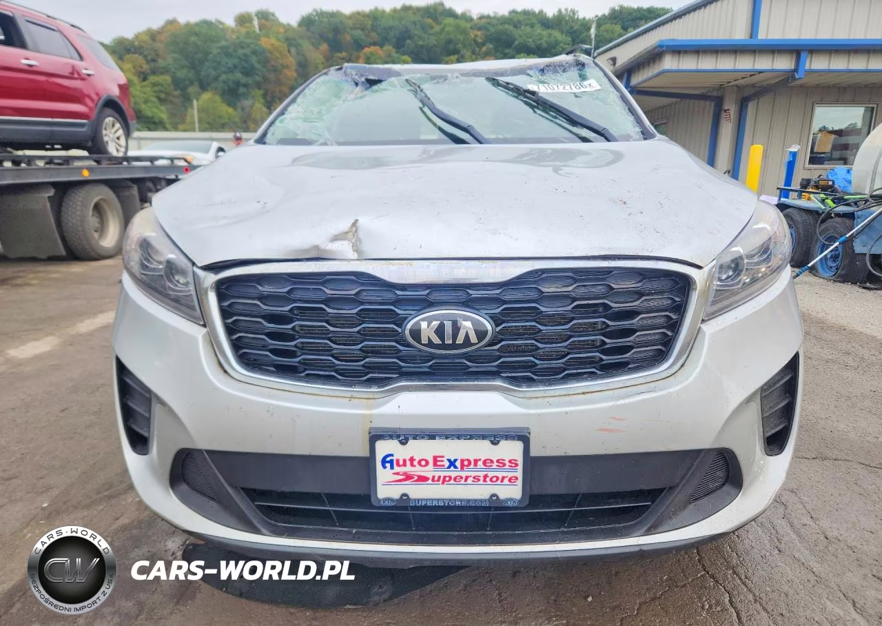 2019 Kia Sorento Lx V6 VIN:5XYPGDA58KG446891 - 5