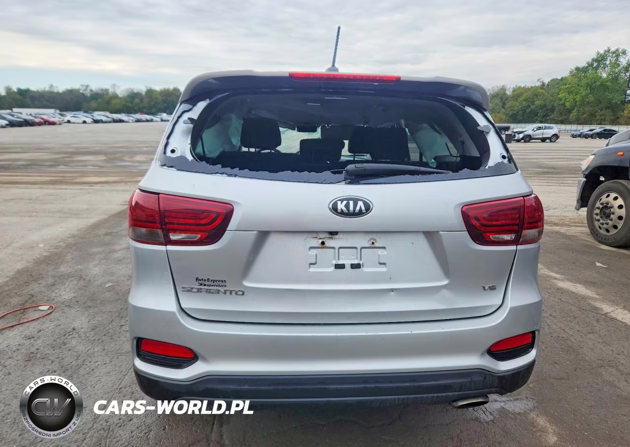 2019 Kia Sorento Lx V6 VIN:5XYPGDA58KG446891 - 6