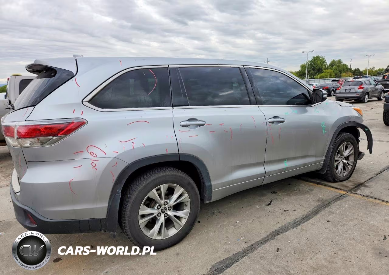 2016 Toyota Highlander Le Plus VIN:5TDBKRFH7GS226774 - 3