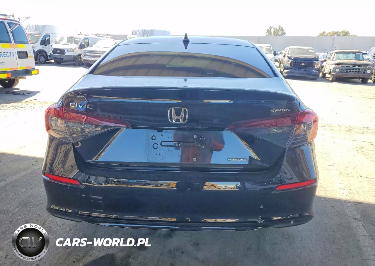 2025 Honda Civic Sport VIN:2HGFE4F87SH346885 - 6