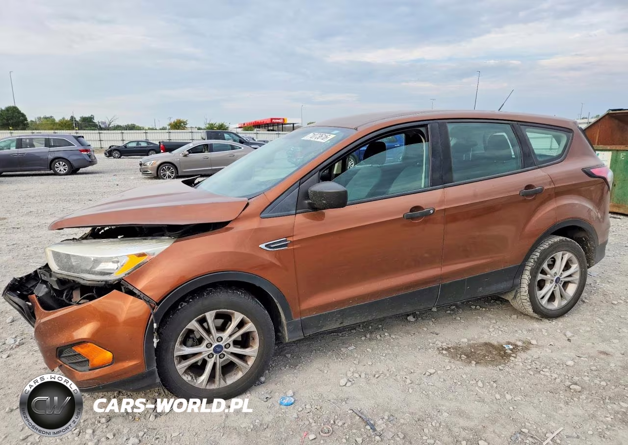 2017 Ford Escape S VIN:1FMCU0F78HUE30445 - 1