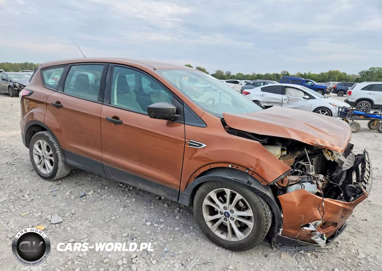 2017 Ford Escape S VIN:1FMCU0F78HUE30445 - 4