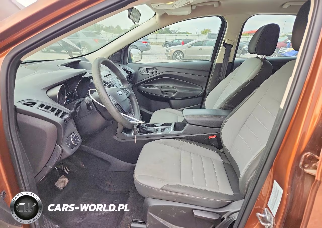 2017 Ford Escape S VIN:1FMCU0F78HUE30445 - 7