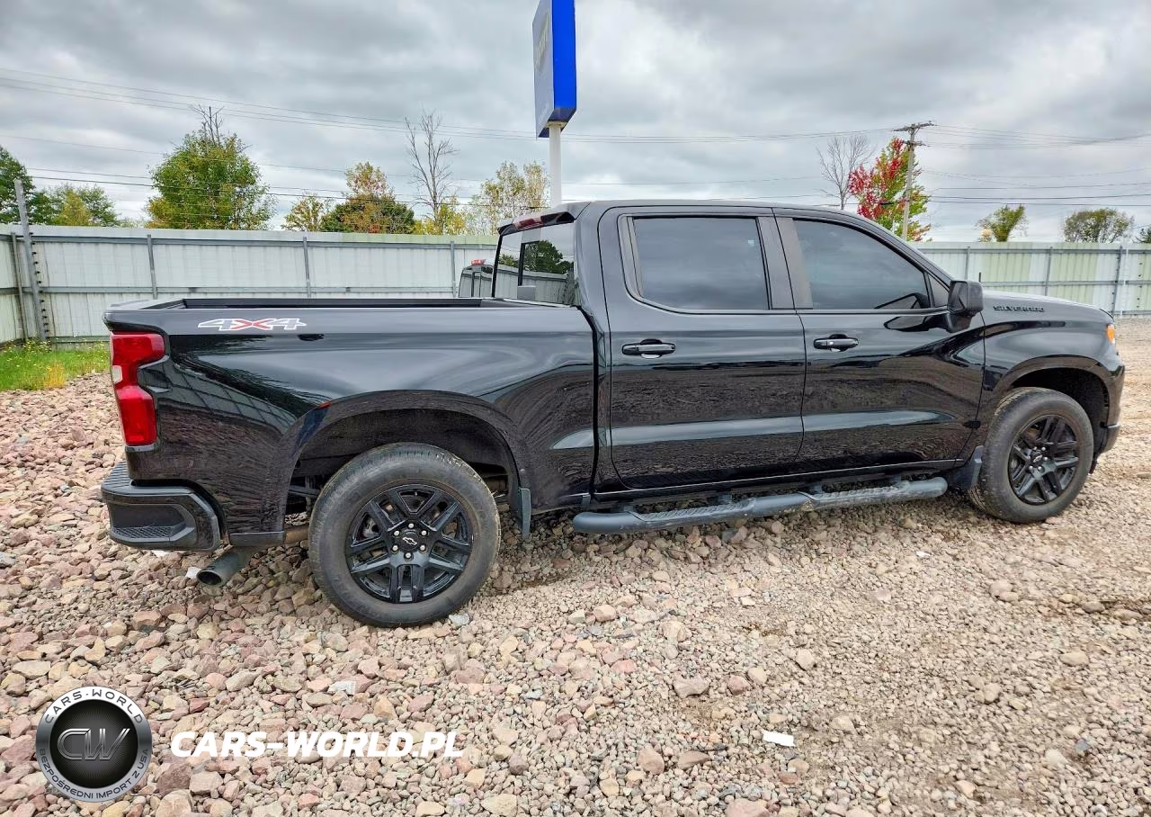 2023 Chevrolet 1500 Silve VIN:1GCUDEED3PZ299942 - 3