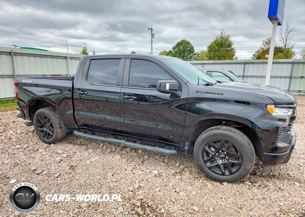 2023 Chevrolet 1500 Silve VIN:1GCUDEED3PZ299942 - 4