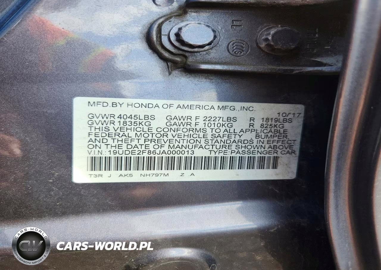 2018 Acura Ilx Premium VIN:19UDE2F86JA000013 - 12
