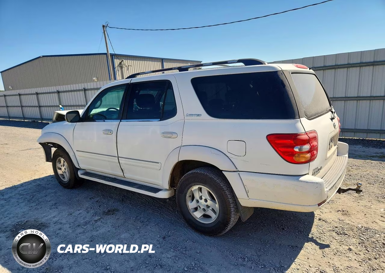 2002 Toyota Sequoia Limited VIN:5TDZT38A82S071850 - 2