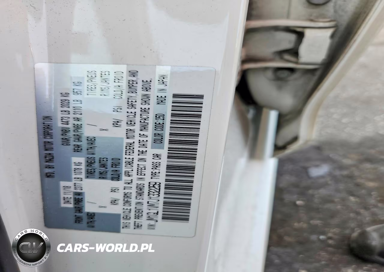 2018 Mazda 6 Touring VIN:JM1GL1VM7J1332259 - 12
