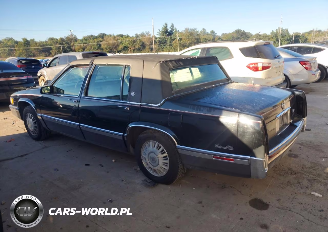 1992 Cadillac Deville VIN:1G6CD53BXN4212371 - 2