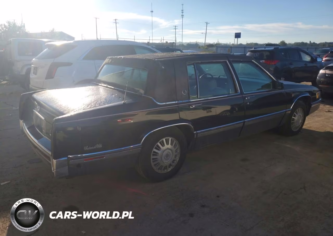 1992 Cadillac Deville VIN:1G6CD53BXN4212371 - 3