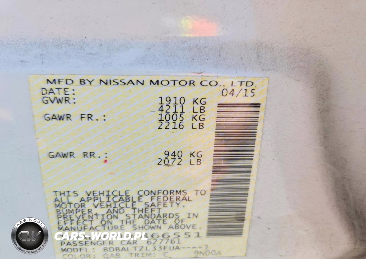 2015 Nissan Altima 2.5 Sl VIN:1N4AL3AP0FN866551 - 12