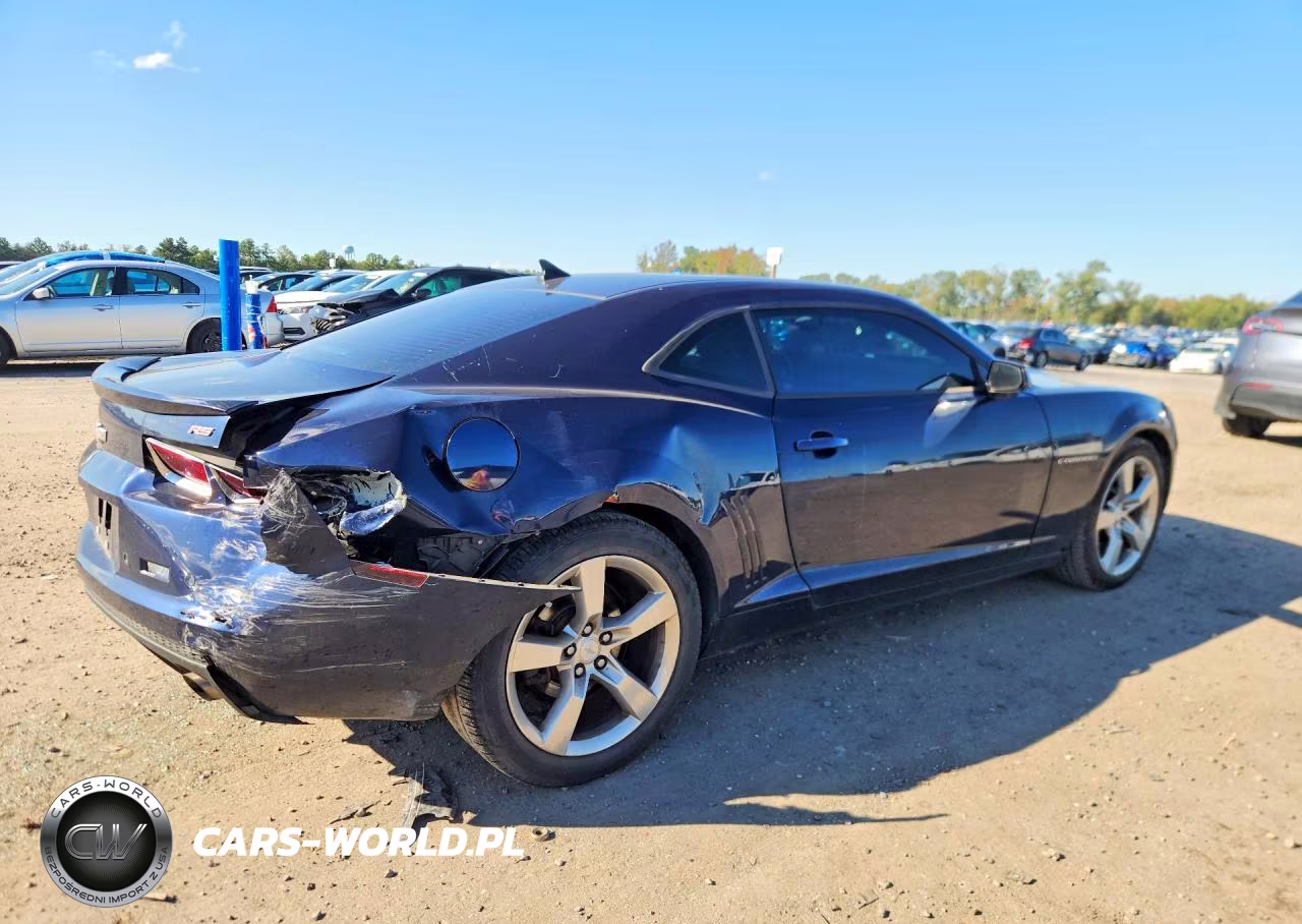 2011 Chevrolet Camaro Lt VIN:2G1FC1ED1B9161574 - 3