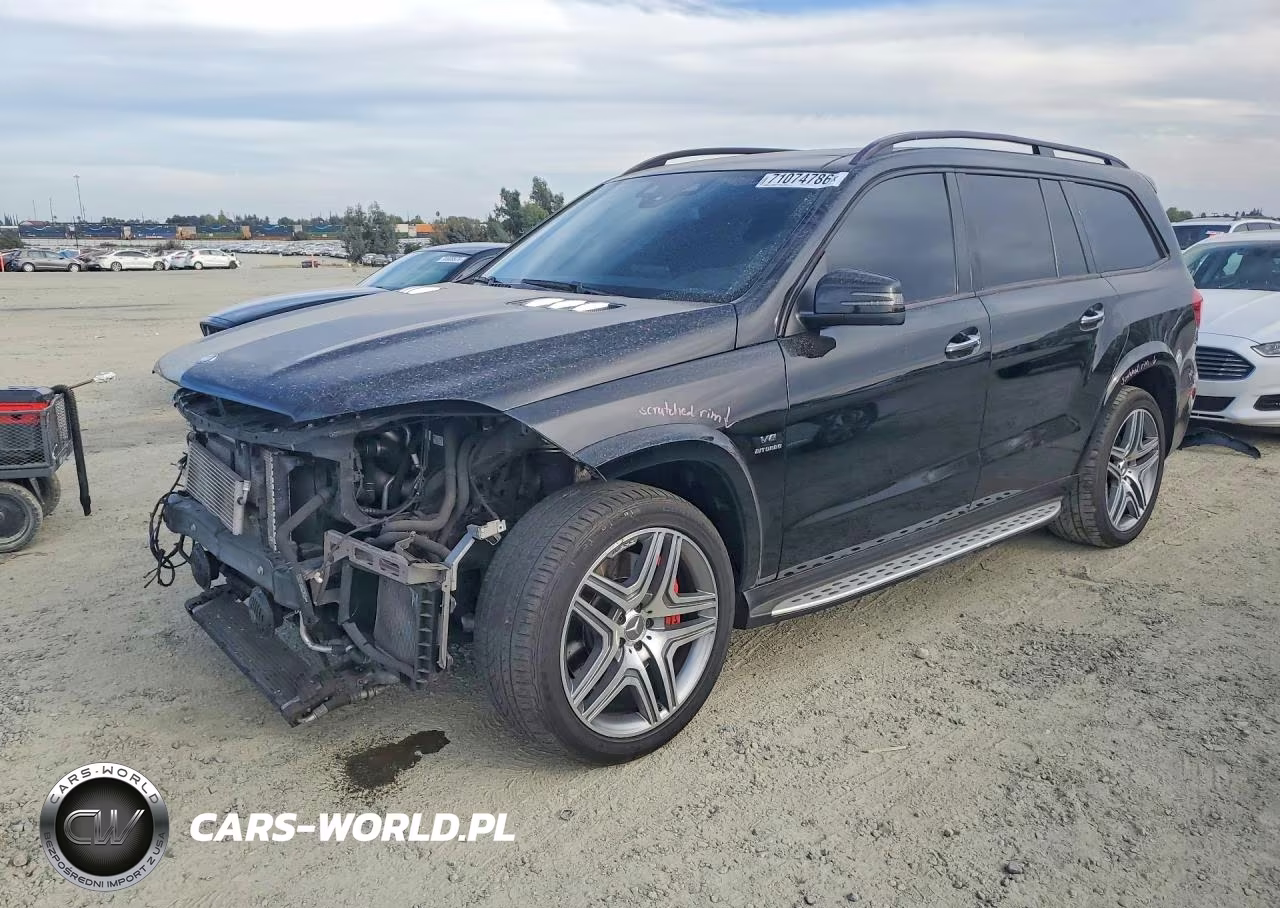 2017 Mercedes-Benz Gls 63 Amg 4Matic VIN:4JGDF7FE5HA964817 - 1