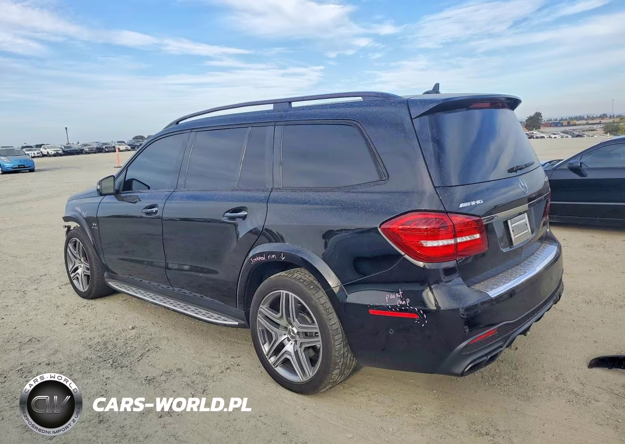 2017 Mercedes-Benz Gls 63 Amg 4Matic VIN:4JGDF7FE5HA964817 - 2