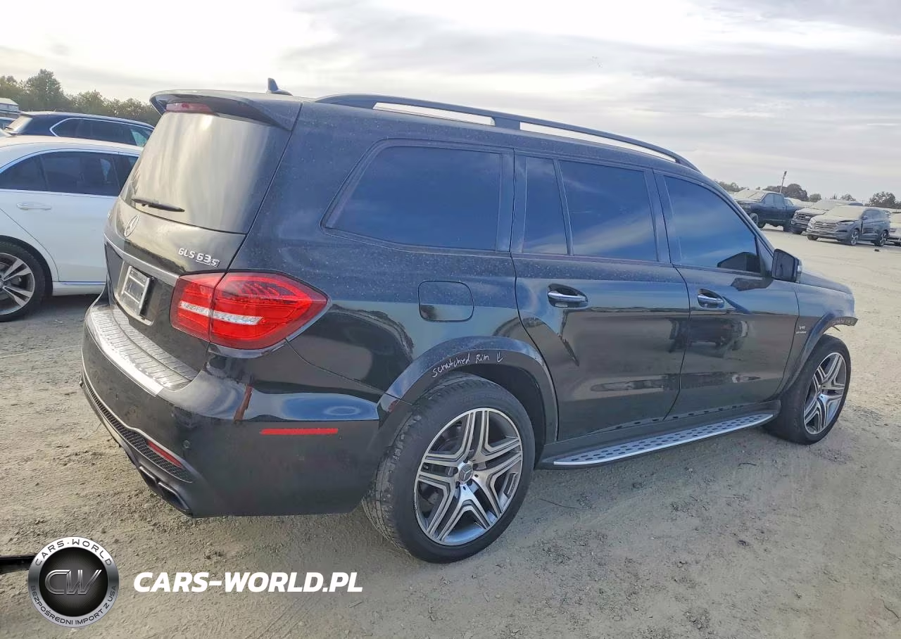 2017 Mercedes-Benz Gls 63 Amg 4Matic VIN:4JGDF7FE5HA964817 - 3