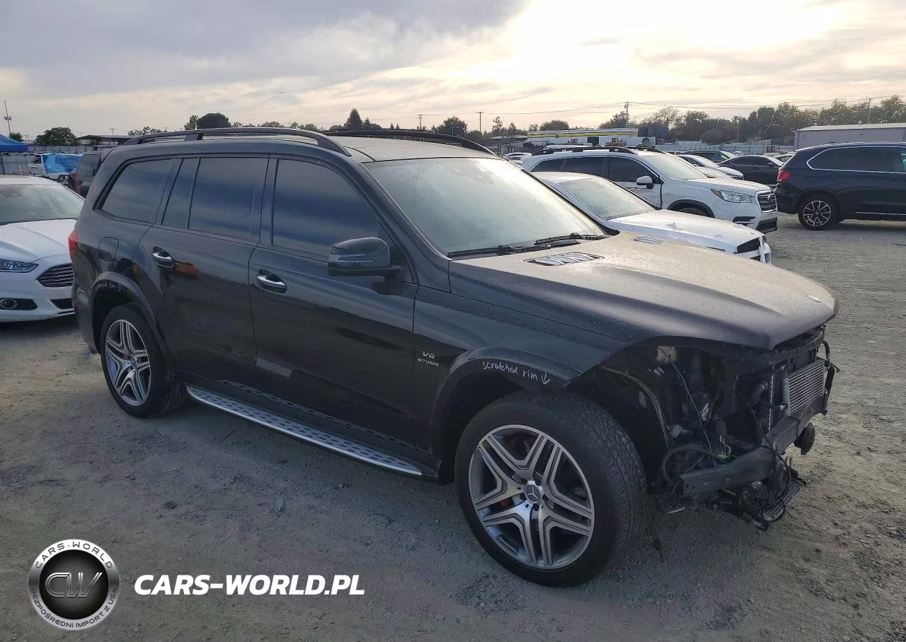 2017 Mercedes-Benz Gls 63 Amg 4Matic VIN:4JGDF7FE5HA964817 - 4