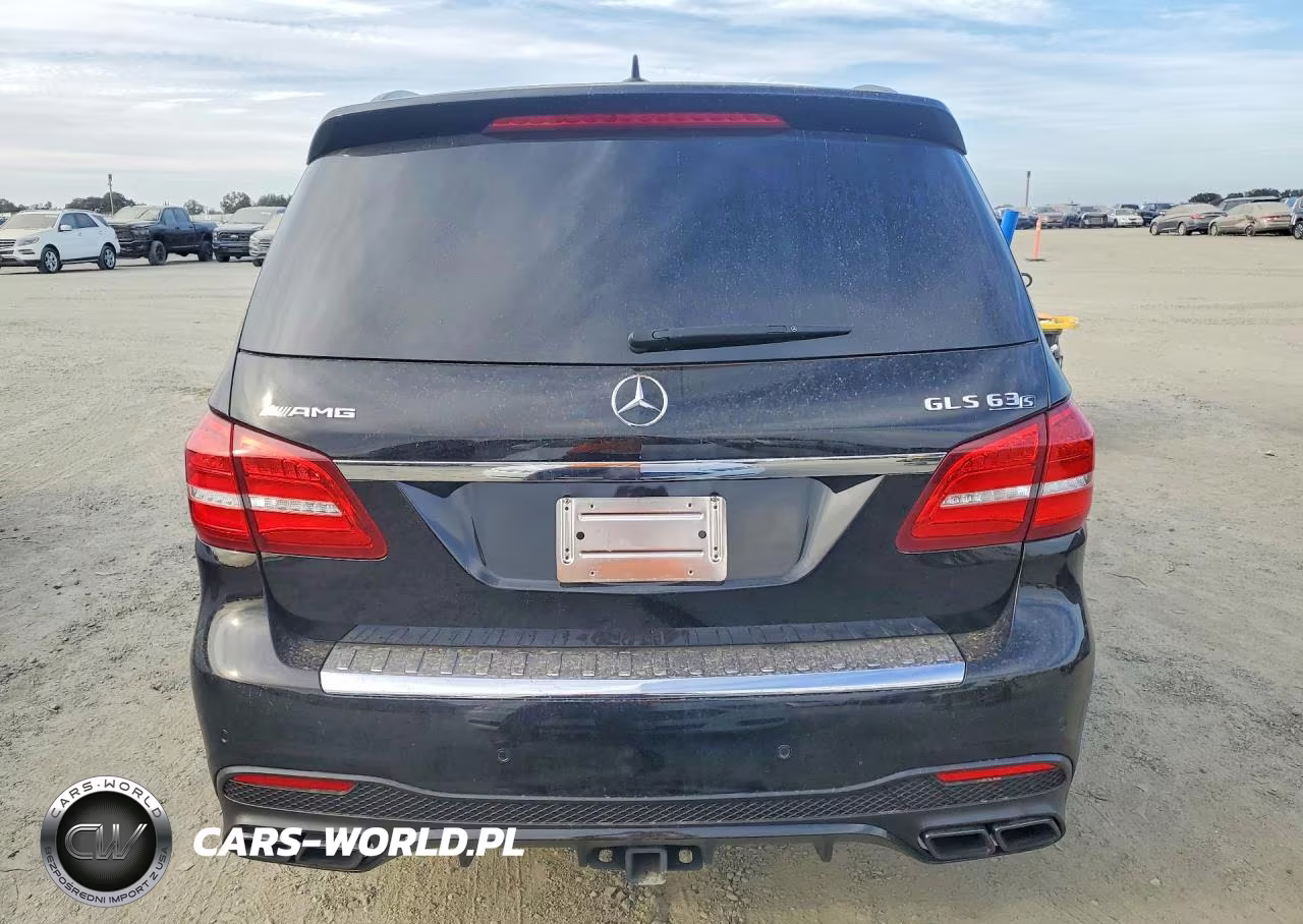 2017 Mercedes-Benz Gls 63 Amg 4Matic VIN:4JGDF7FE5HA964817 - 6
