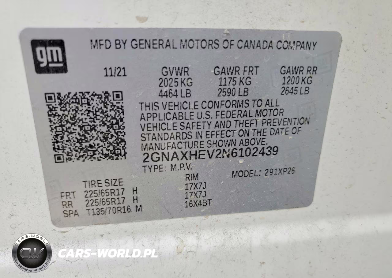 2022 Chevrolet Equinox Ls VIN:2GNAXHEV2N6102439 - 13