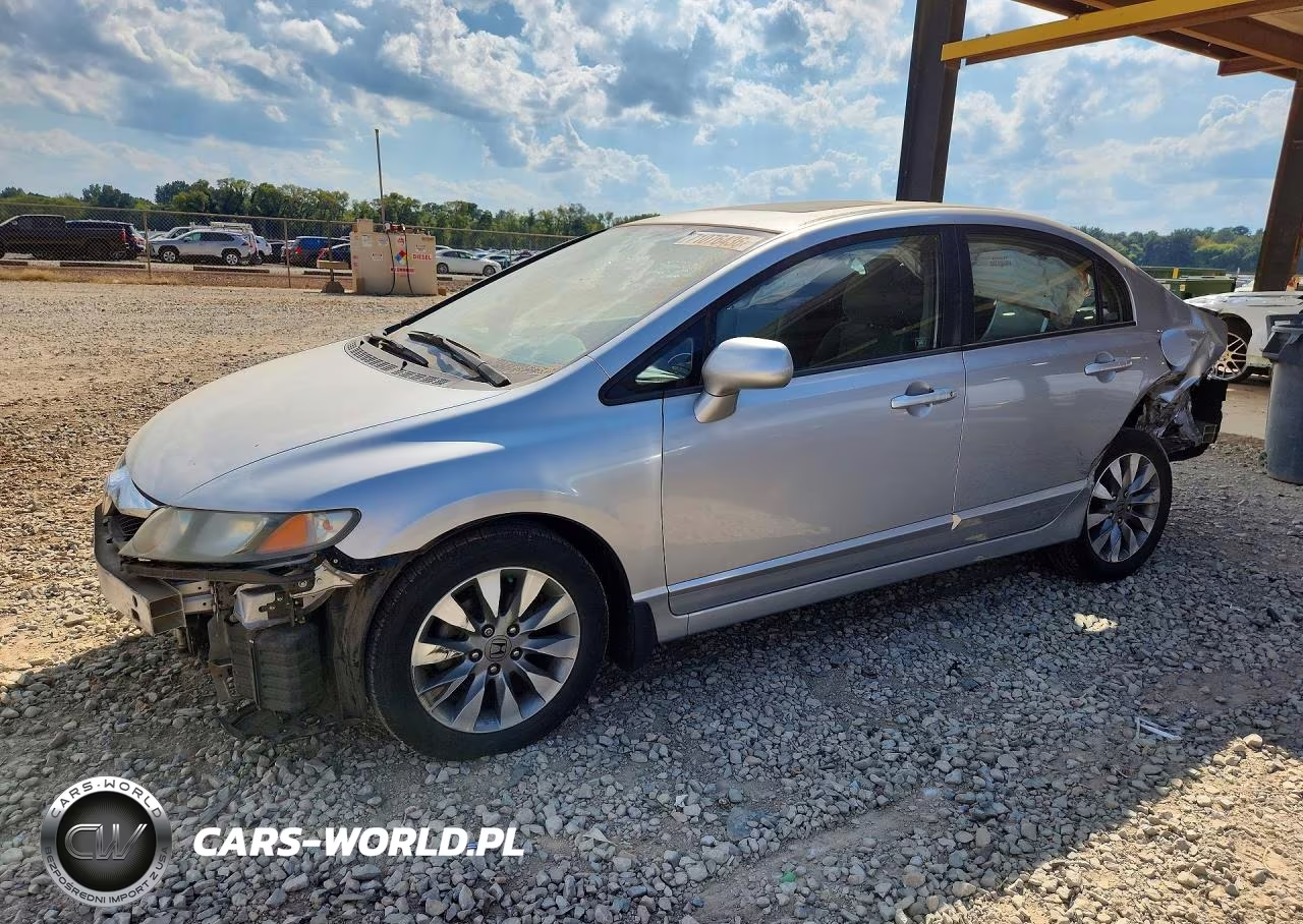 2009 Honda Civic Ex VIN:1HGFA16849L019092 - 1