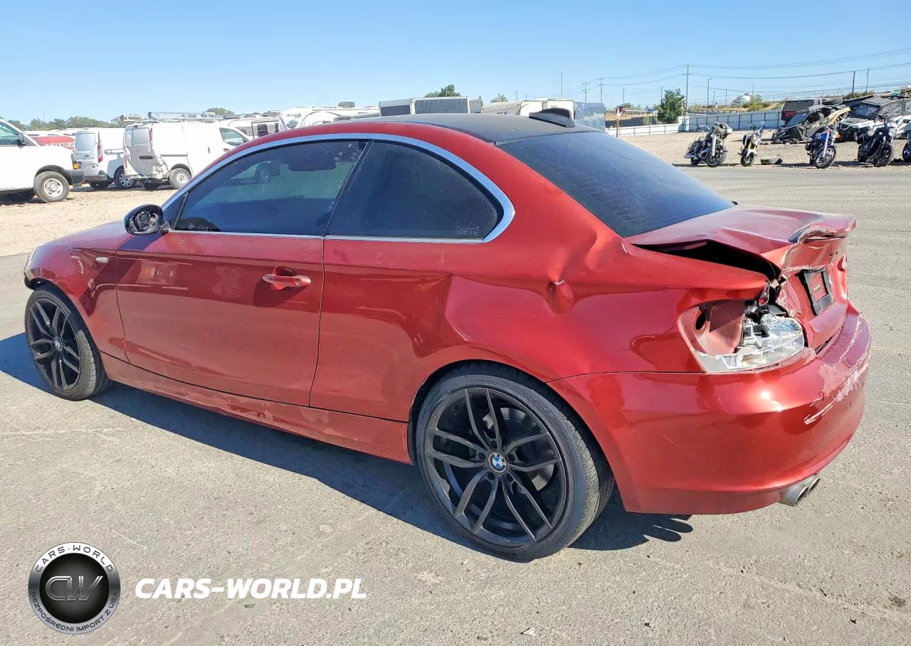 2008 BMW 128 I VIN:WBAUP73558VF08170 - 2