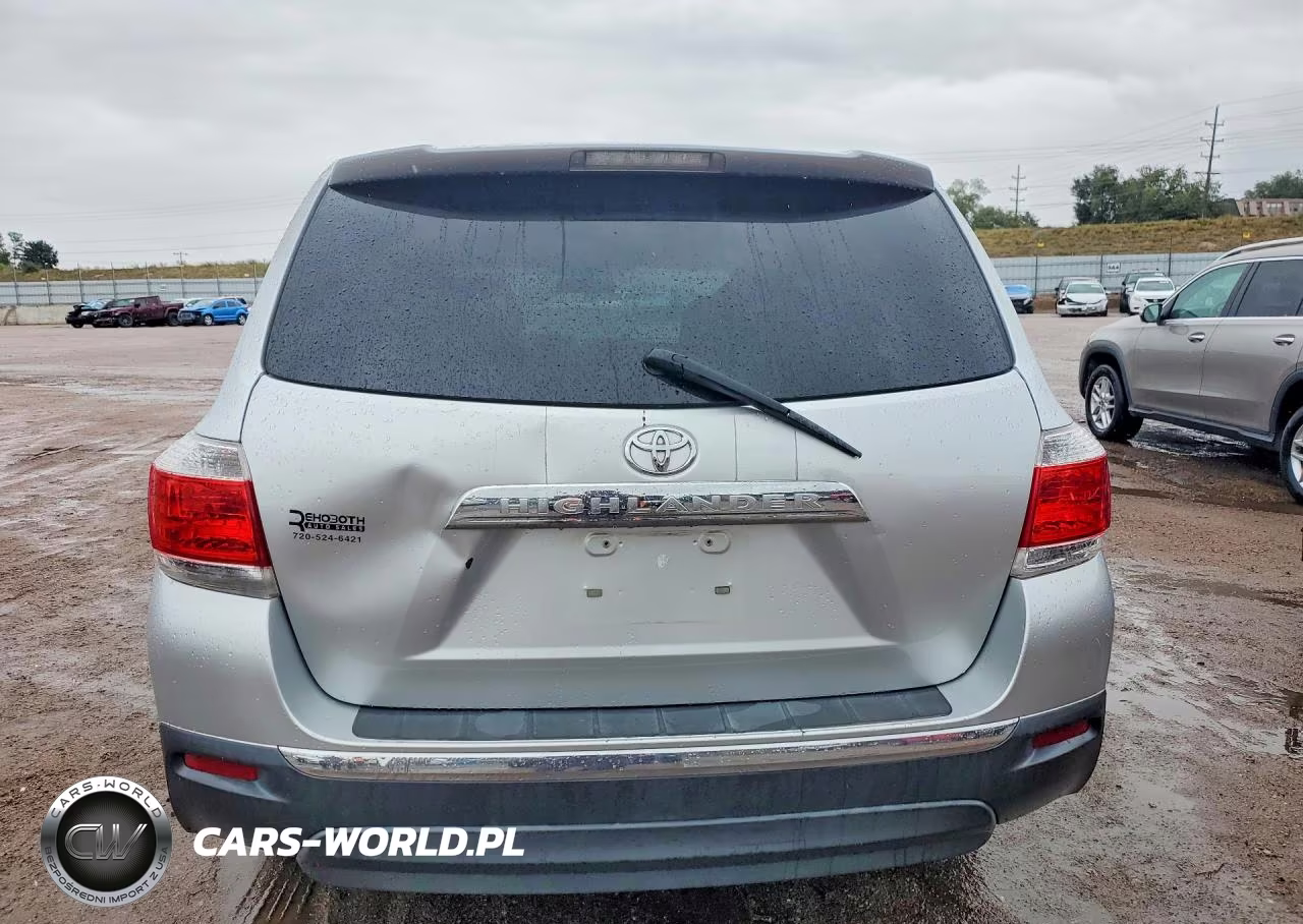 2011 Toyota Highlander Base VIN:5TDZK3EH8BS026704 - 6