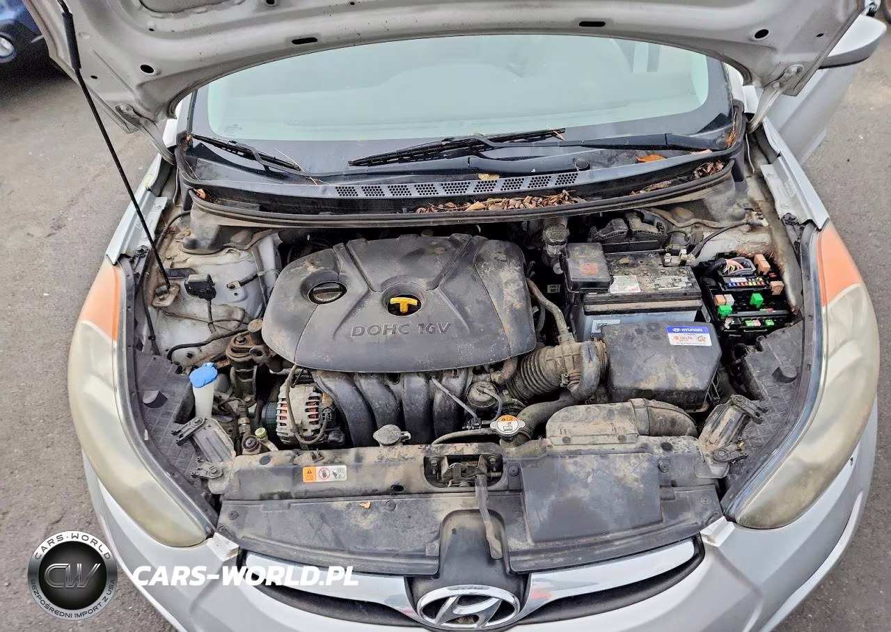 2013 Hyundai Elantra Gls VIN:KMHDH4AE2DU965917 - 11