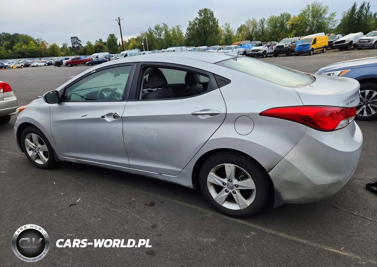 2013 Hyundai Elantra Gls VIN:KMHDH4AE2DU965917 - 2