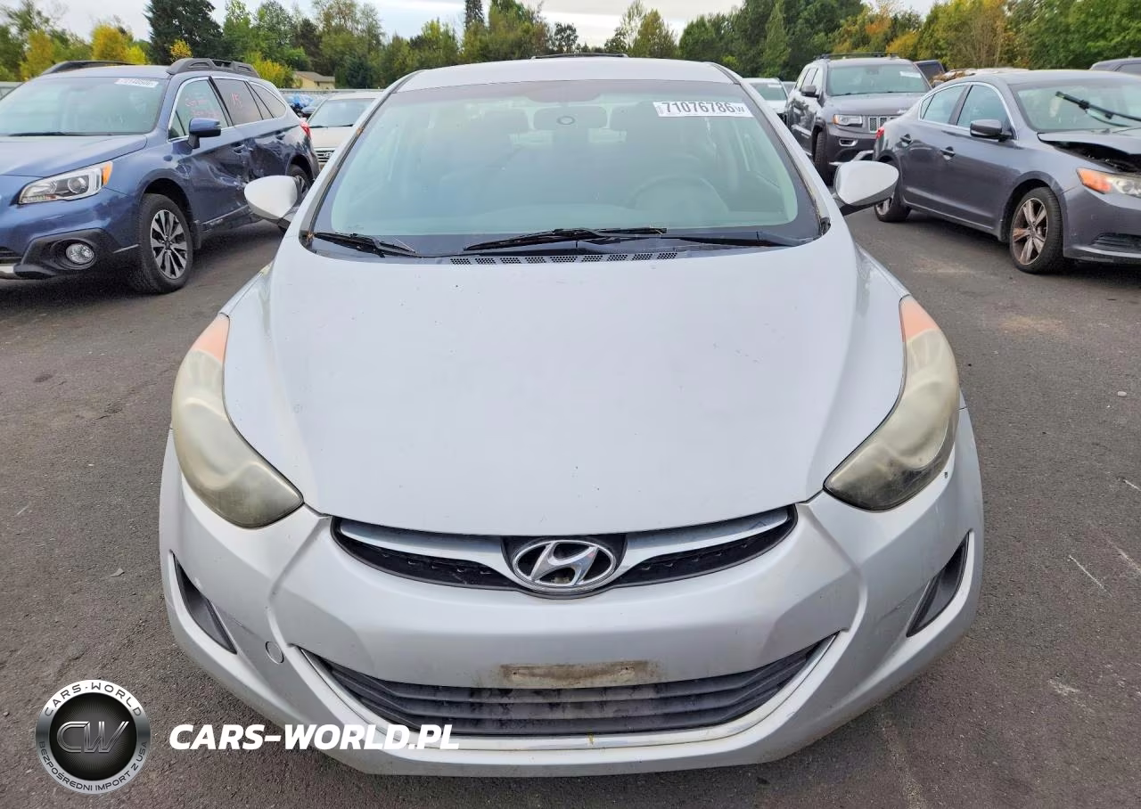 2013 Hyundai Elantra Gls VIN:KMHDH4AE2DU965917 - 5