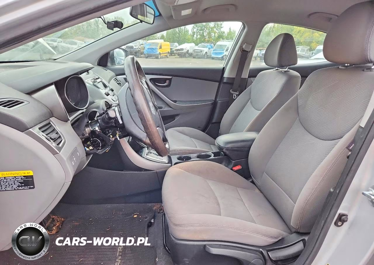 2013 Hyundai Elantra Gls VIN:KMHDH4AE2DU965917 - 7