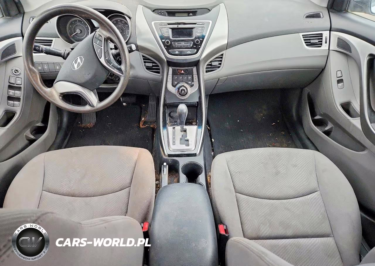 2013 Hyundai Elantra Gls VIN:KMHDH4AE2DU965917 - 8