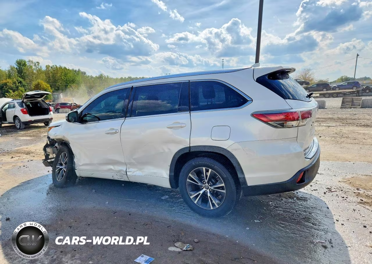 2016 Toyota Highlander Xle VIN:5TDKKRFH6GS173825 - 2