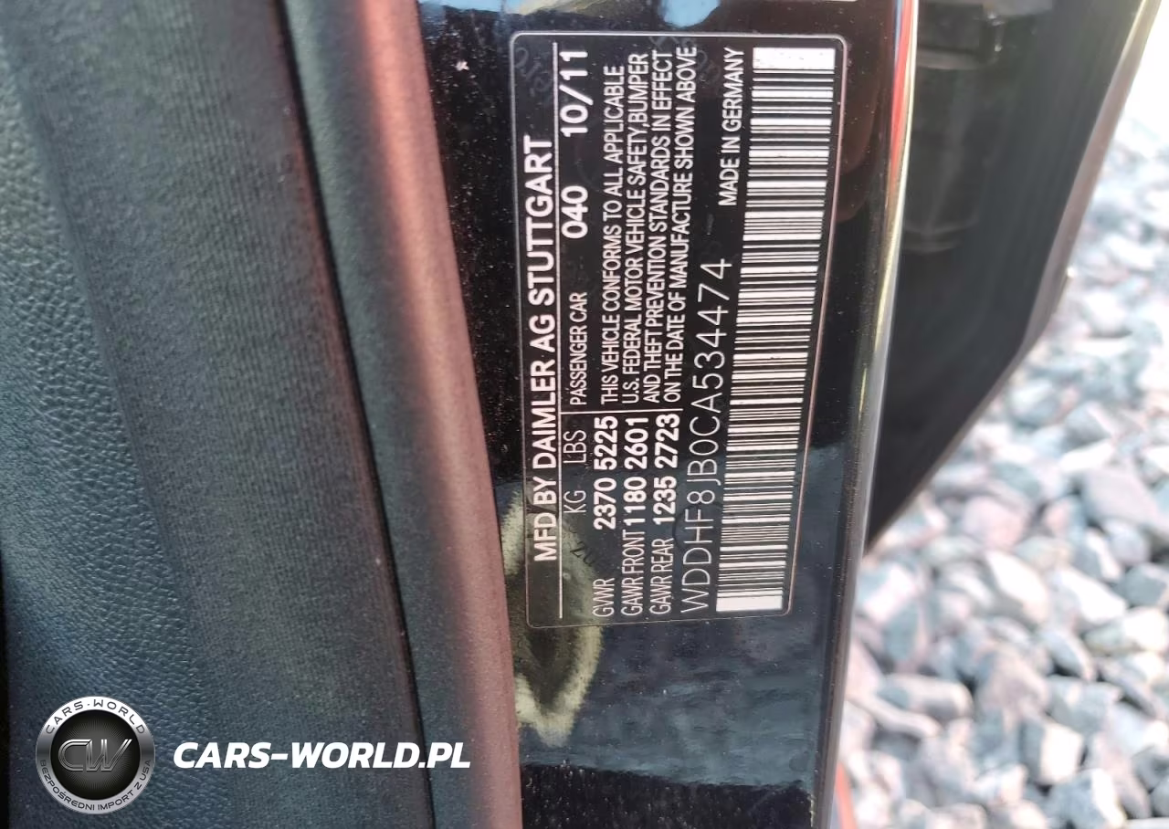 2012 Mercedes-Benz E 350 4Matic VIN:WDDHF8JB0CA534474 - 12