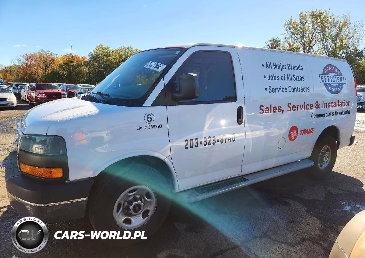 2014 GMC Savana 2500 Cargo Delivery Van VIN:1GTW7FCA1E1906110 - 1