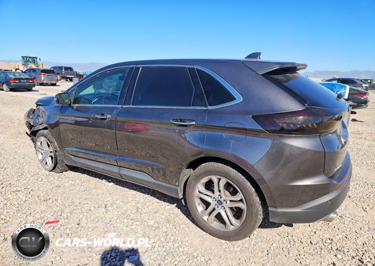 2017 Ford Edge Titanium VIN:2FMPK4K93HBB76025 - 2