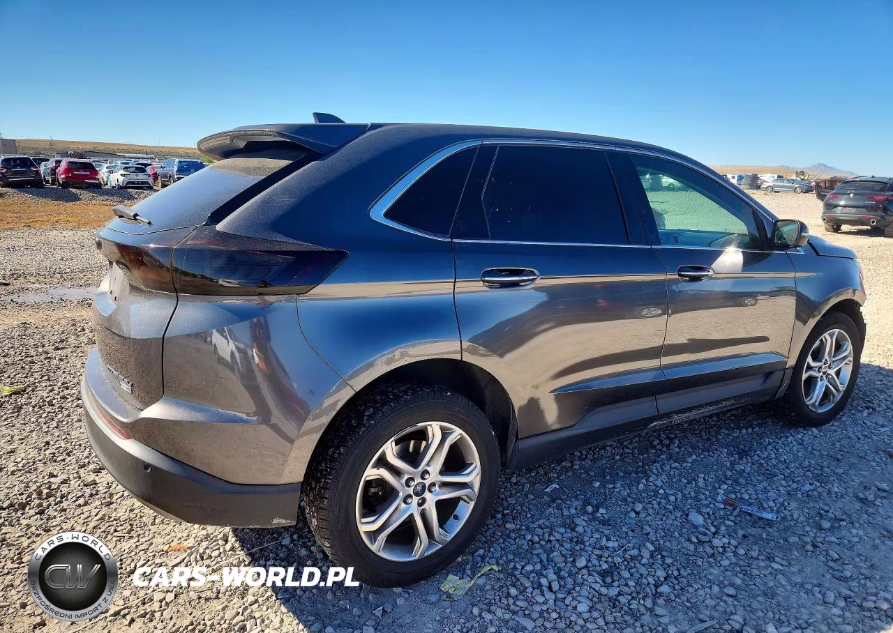 2017 Ford Edge Titanium VIN:2FMPK4K93HBB76025 - 3