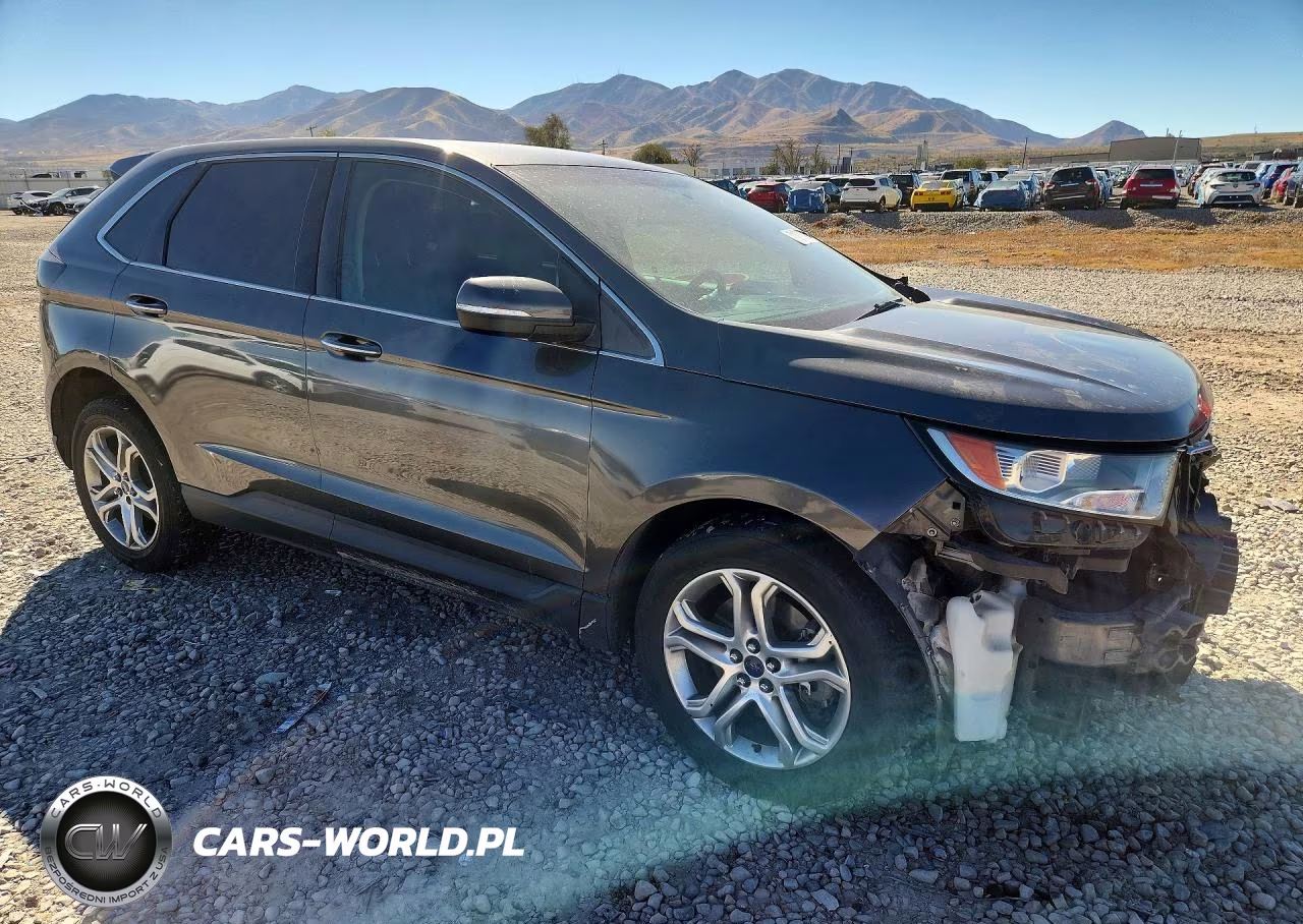 2017 Ford Edge Titanium VIN:2FMPK4K93HBB76025 - 4