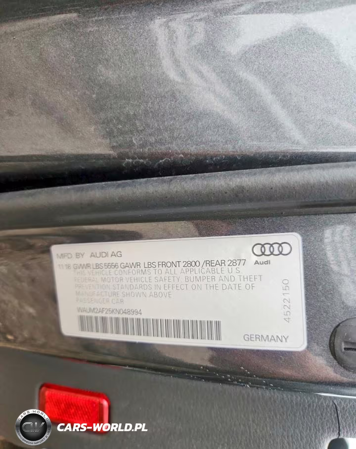 2019 Audi A6 Prestige VIN:WAUM2AF25KN048994 - 12