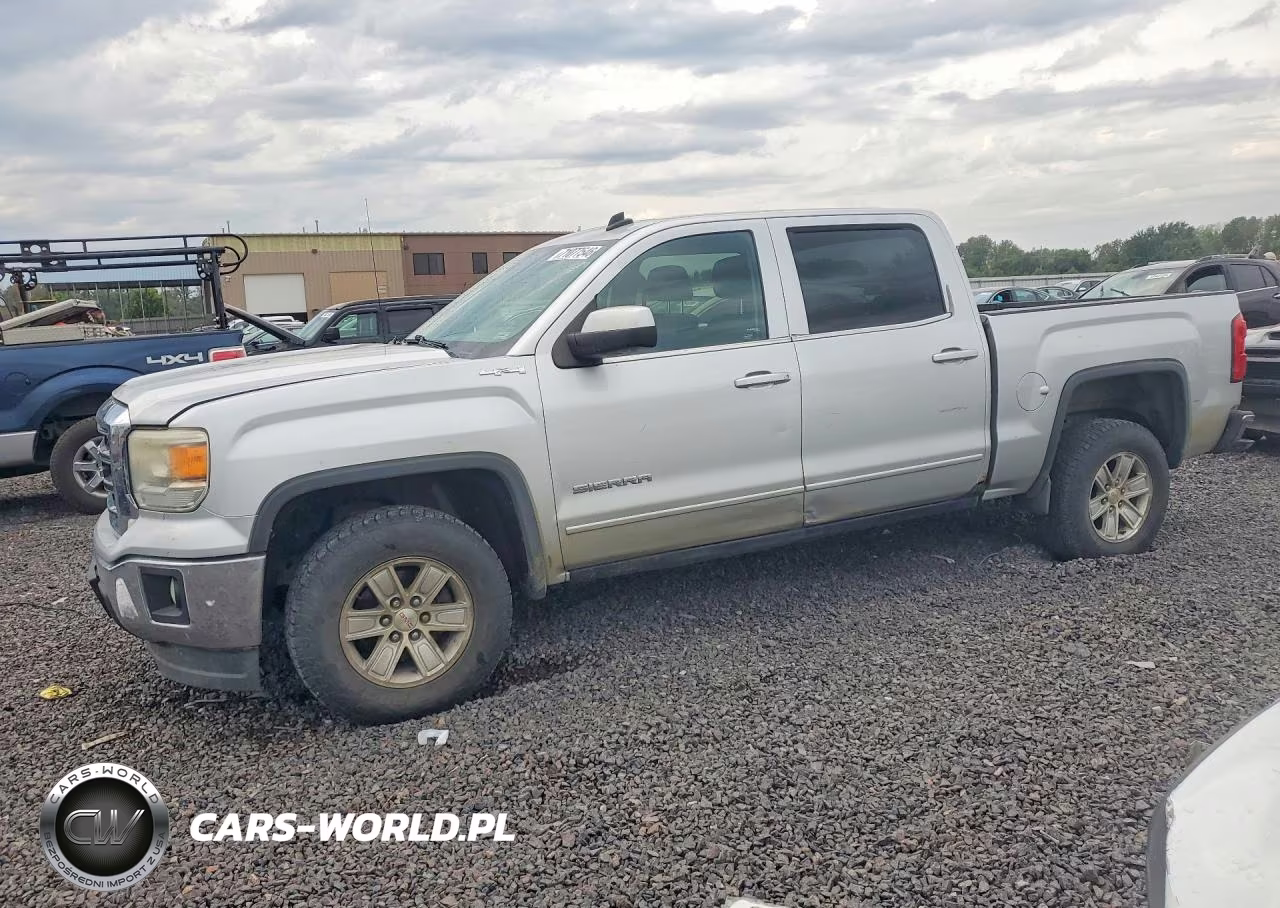 2014 GMC Sierra K1500 Sle VIN:3GTU2UEH3EG182040 - 1
