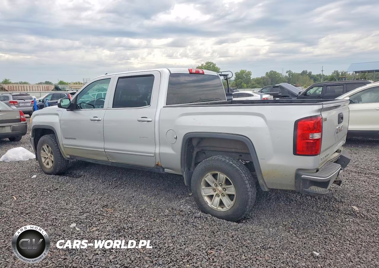 2014 GMC Sierra K1500 Sle VIN:3GTU2UEH3EG182040 - 2