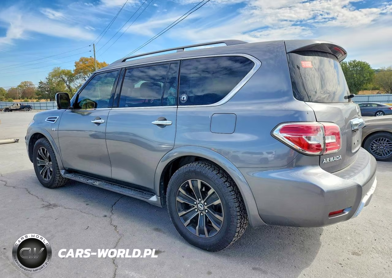 2018 Nissan Armada Platinum VIN:JN8AY2NC8J9557056 - 2