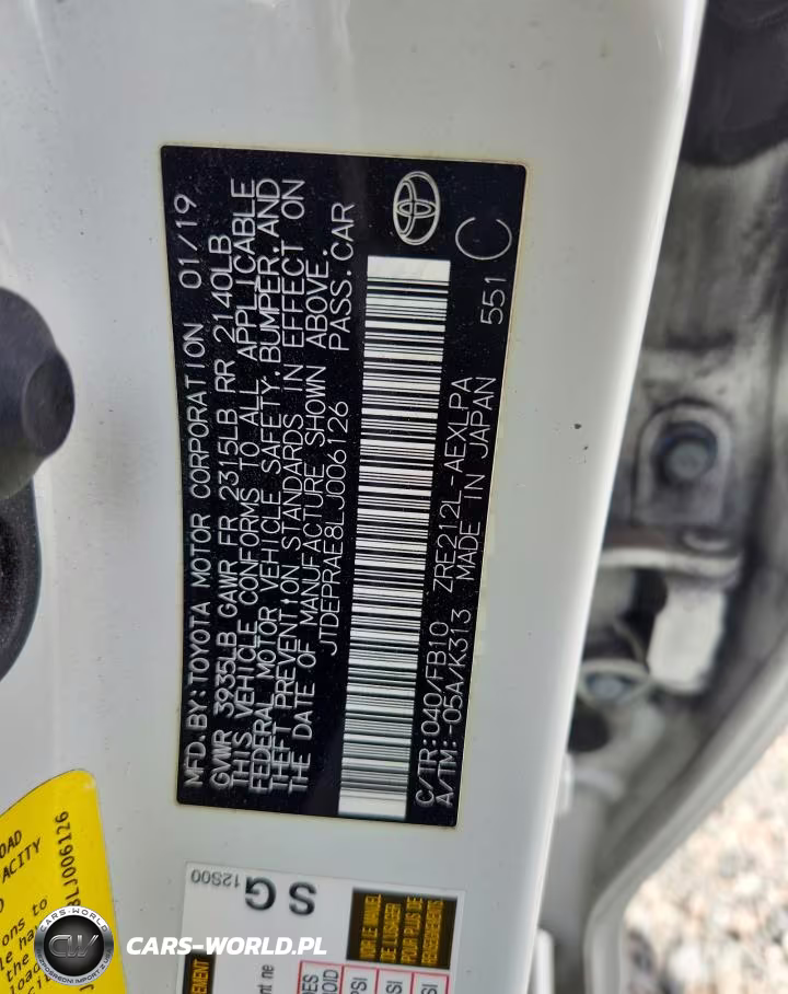 2020 Toyota Corolla Le VIN:JTDEPRAE8LJ006126 - 12