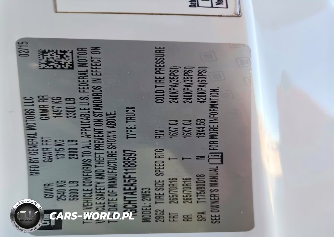 2015 Chevrolet Colorado VIN:1GCHTAEA5F1188597 - 12