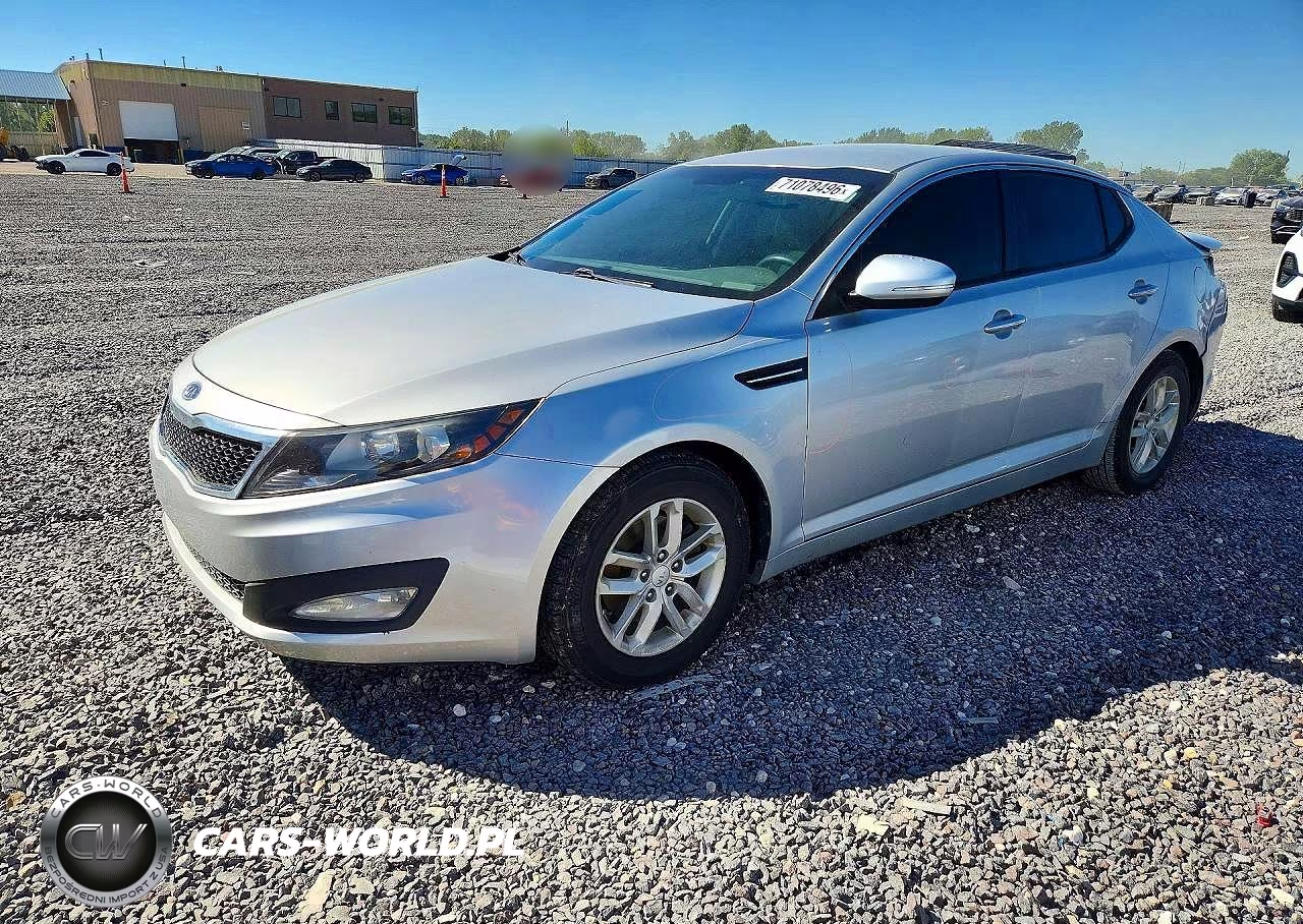 2012 Kia Optima Lx VIN:5XXGM4A71CG006897 - 1