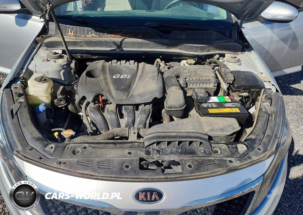 2012 Kia Optima Lx VIN:5XXGM4A71CG006897 - 11