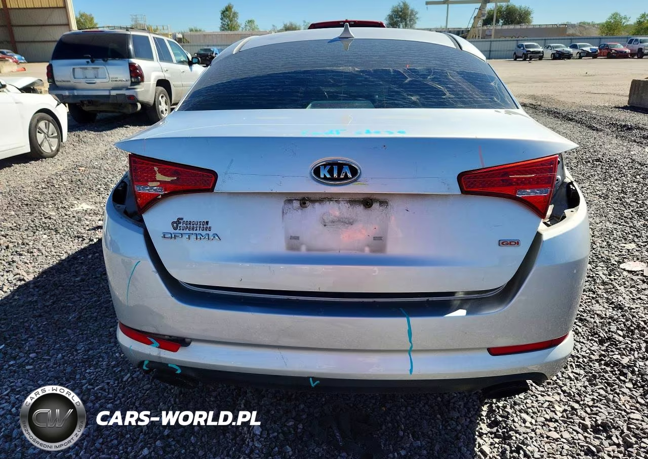 2012 Kia Optima Lx VIN:5XXGM4A71CG006897 - 6