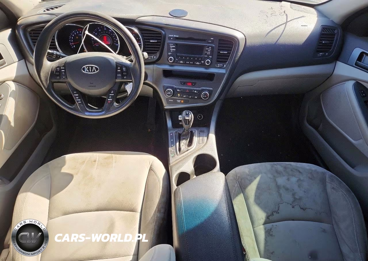 2012 Kia Optima Lx VIN:5XXGM4A71CG006897 - 8