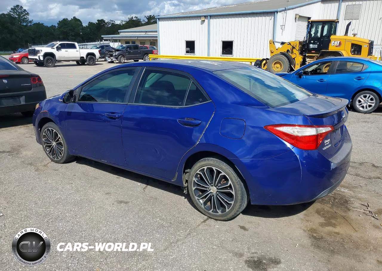 2014 Toyota Corolla S Plus VIN:5YFBURHE1EP128844 - 2